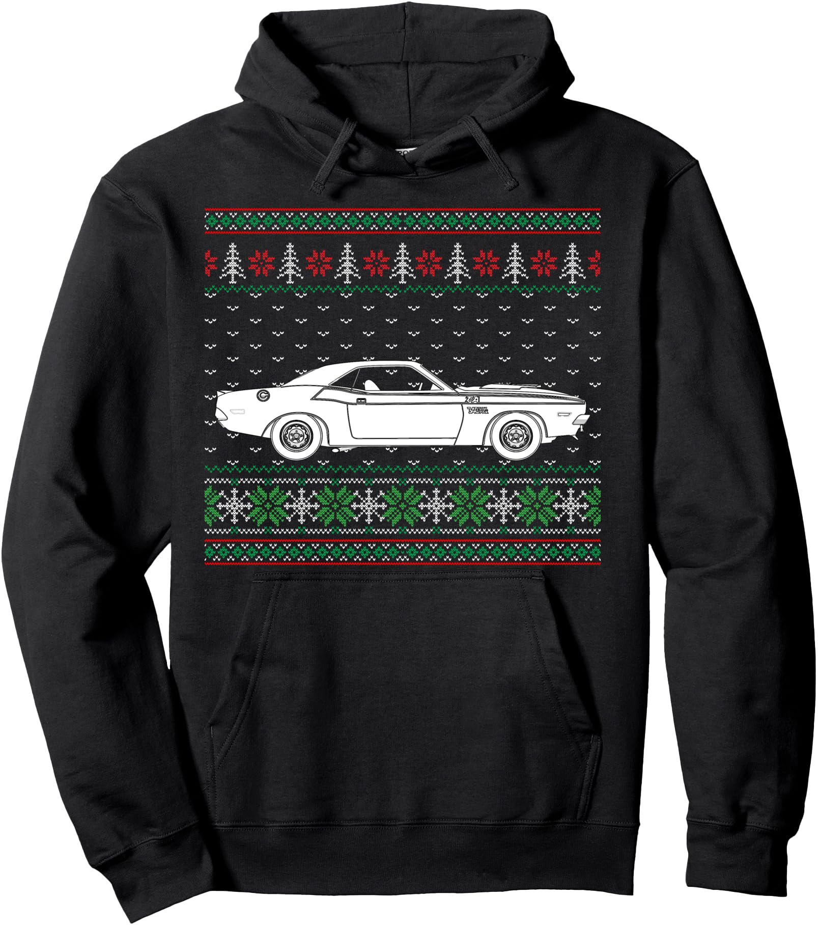 Original Challenger Ugly Car Sweatshirt - Fun Novelty Design Men Women - T-Shirt, Sweatshirt, Hoodie