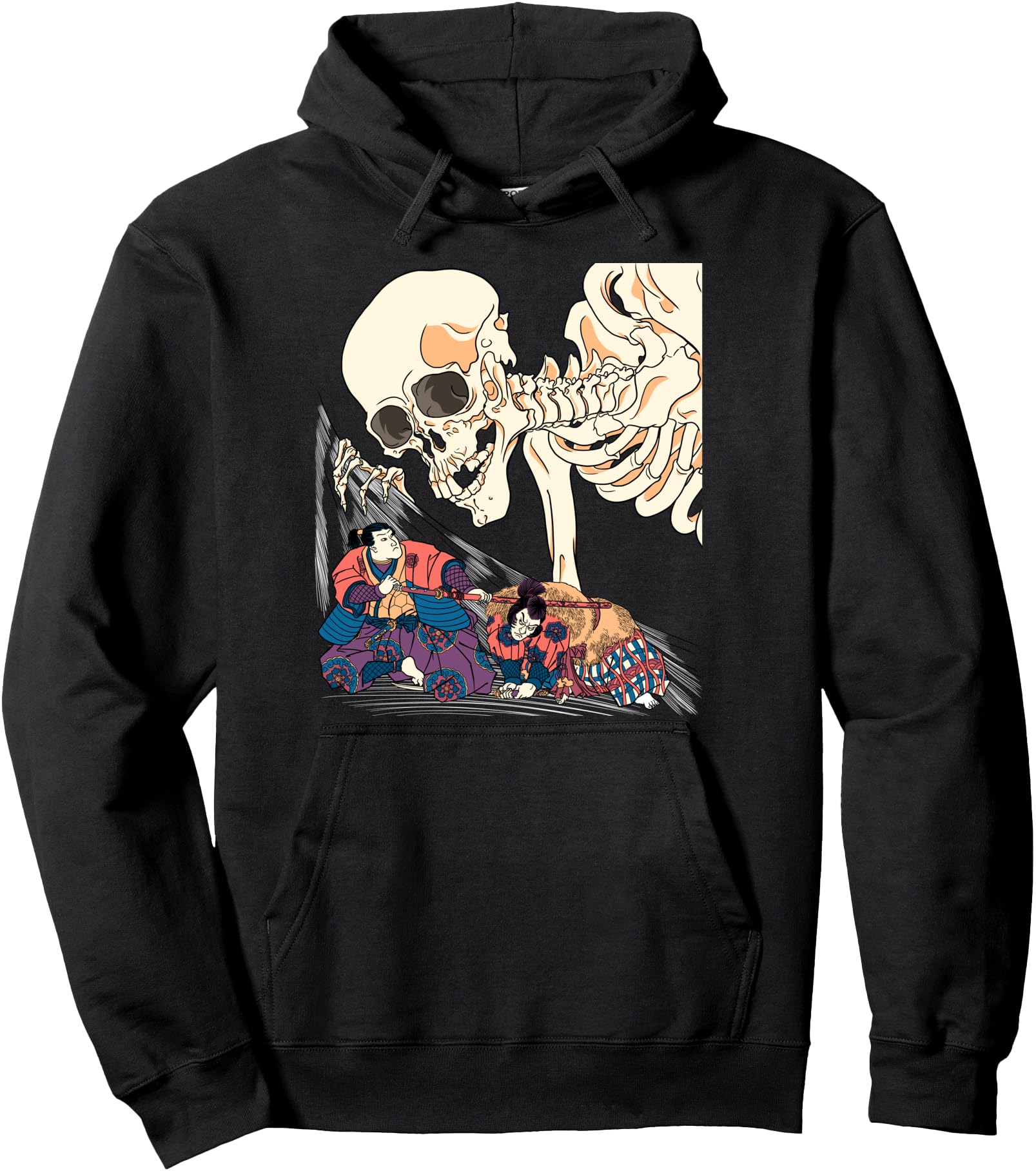 Handcrafted Kuniyoshi Samurai Killing T-Shirt - Custom Art Print Unisex - T-Shirt, Sweatshirt, Hoodie