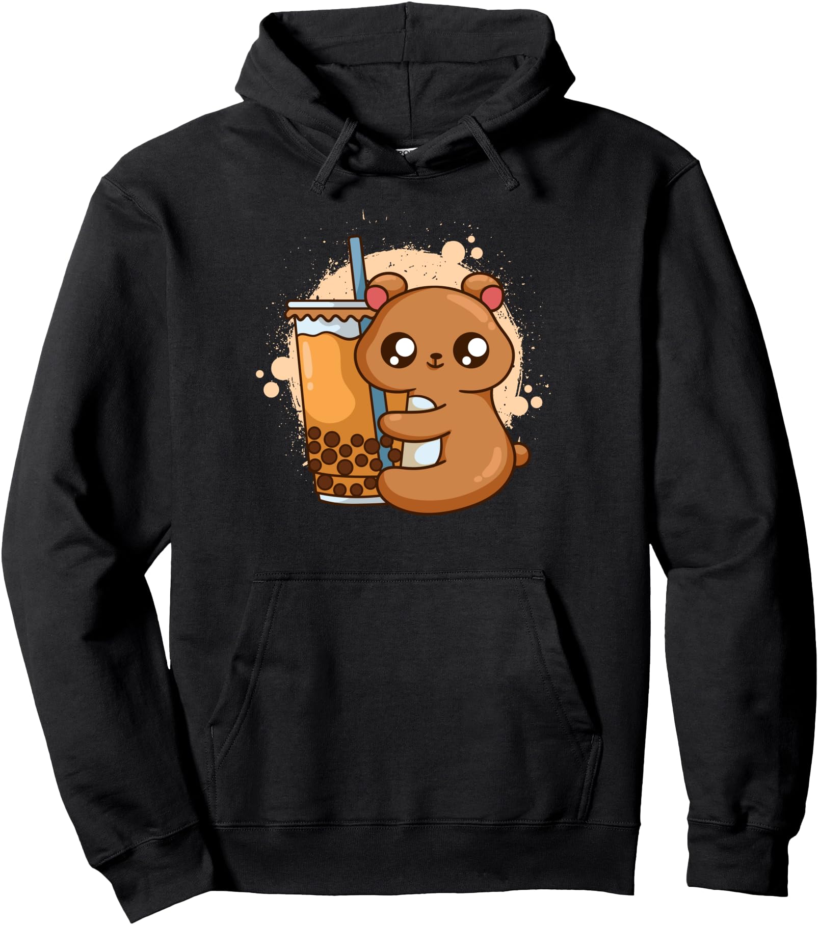 Authentic Bubble Milk Tea Boba Tea Brown T-Shirt - Unique Graphic Unisex - T-Shirt, Sweatshirt, Hoodie