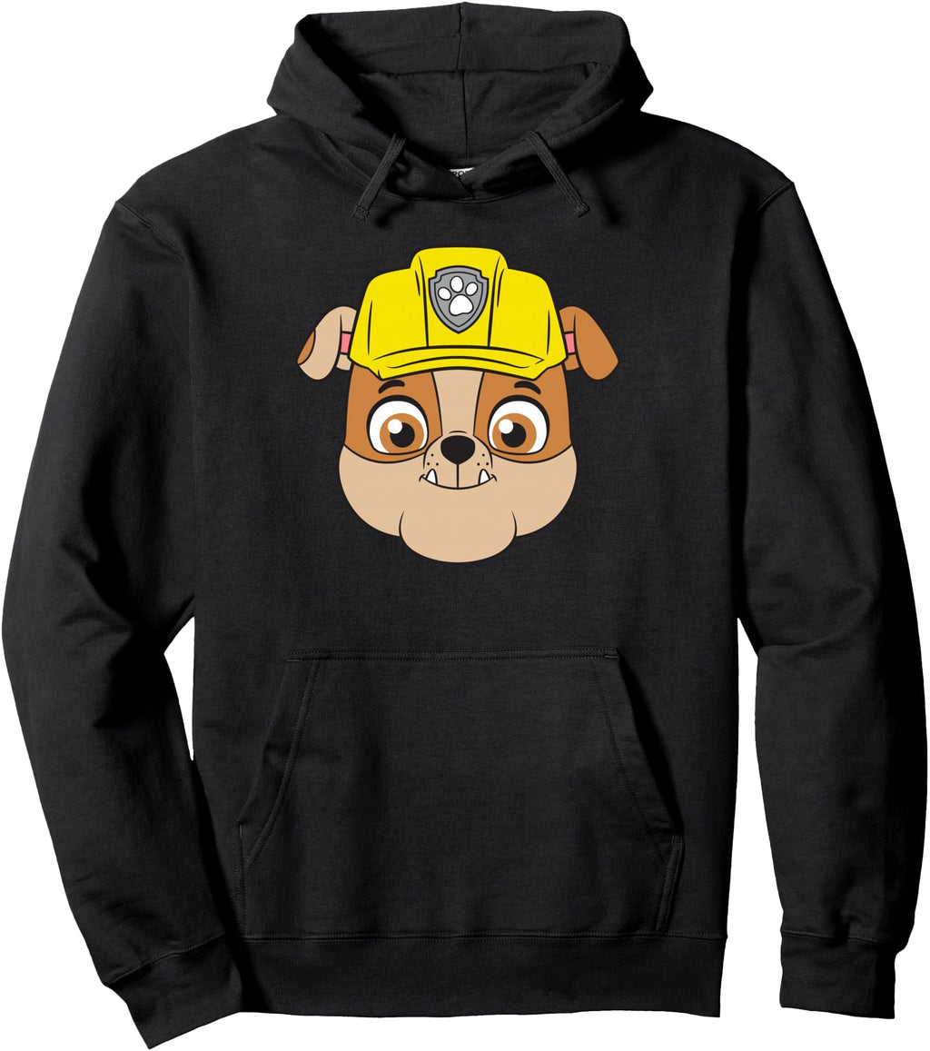 Paw Patrol Rubble Face Rare T-Shirt - Novelty Apparel Men Women - T-Shirt, Sweatshirt, Hoodie