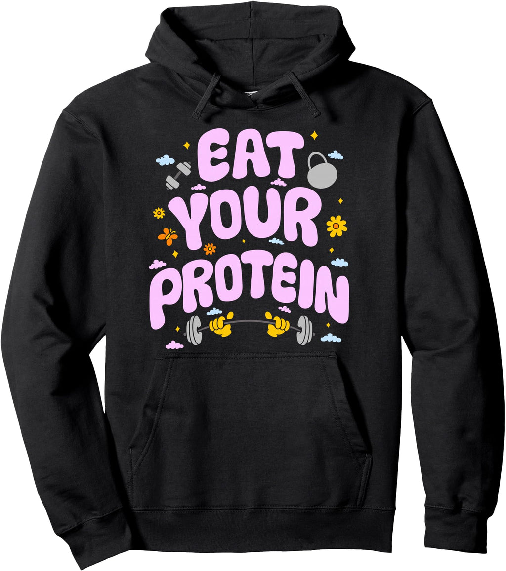 Eat Your Protein Artist Collaboration T-Shirt - Aesthetic Graphic Men Women - T-Shirt, Sweatshirt, Hoodie