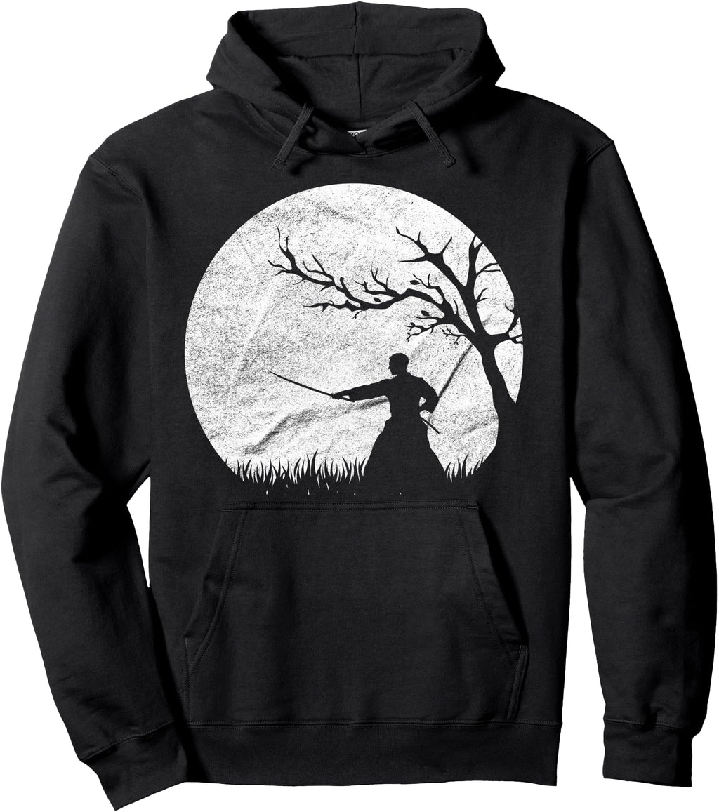 Handcrafted Samurai Warrior Sweatshirt - Minimalist Print Men Women - T-Shirt, Sweatshirt, Hoodie