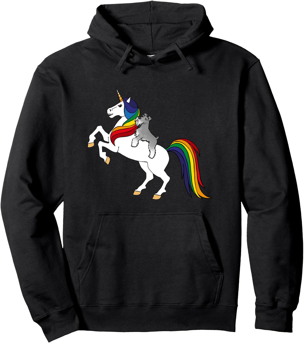 Exclusive Cartoon Unicorn Womens Hoodie - Custom Art Print Men Women - T-Shirt, Sweatshirt, Hoodie