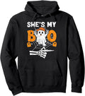 Handcrafted She S My Boo Ghost Matching T-Shirt - Unique Graphic Unisex - T-Shirt, Sweatshirt, Hoodie