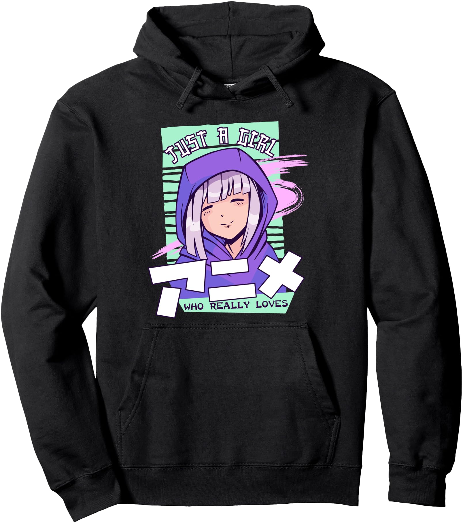 Exclusive Anime Gifts N Just Who Loves Hoodie - Minimalist Print Unisex - T-Shirt, Sweatshirt, Hoodie