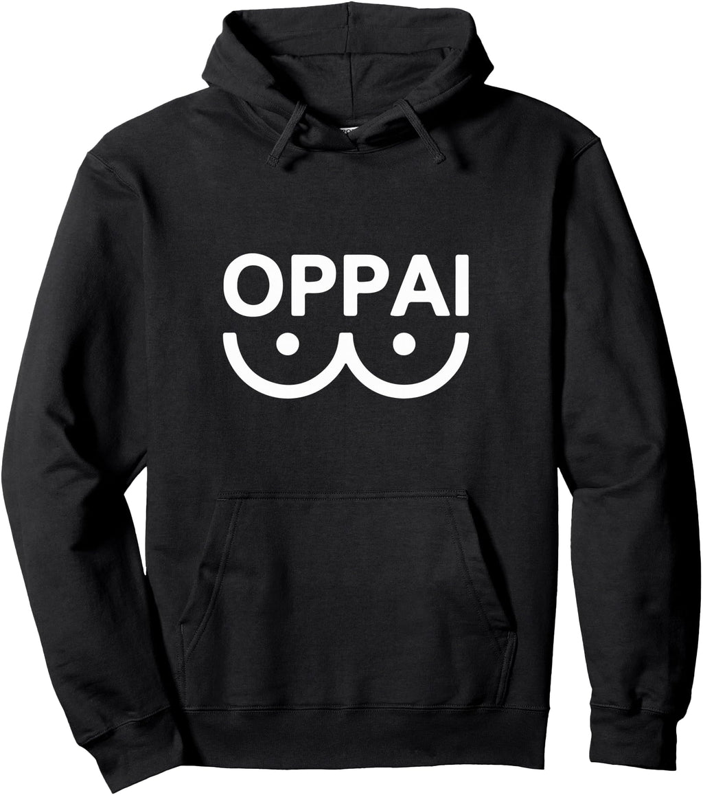 Authentic Anime Oppai Tittie T-Shirt - Fun Novelty Design Unisex - T-Shirt, Sweatshirt, Hoodie