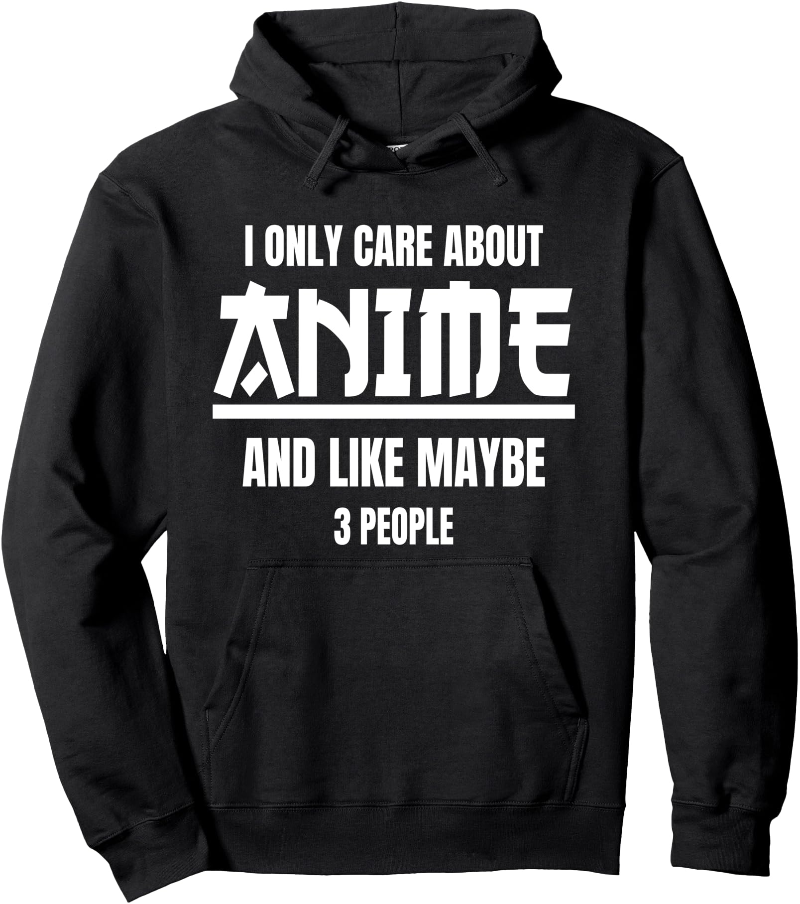 Japanese Anime I Only Care About Anime T-Shirt - Graphic Print for Adults - T-Shirt, Sweatshirt, Hoodie
