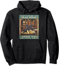 Exclusive I Read Books I Drink Sweatshirt - Novelty Apparel for Adults - T-Shirt, Sweatshirt, Hoodie
