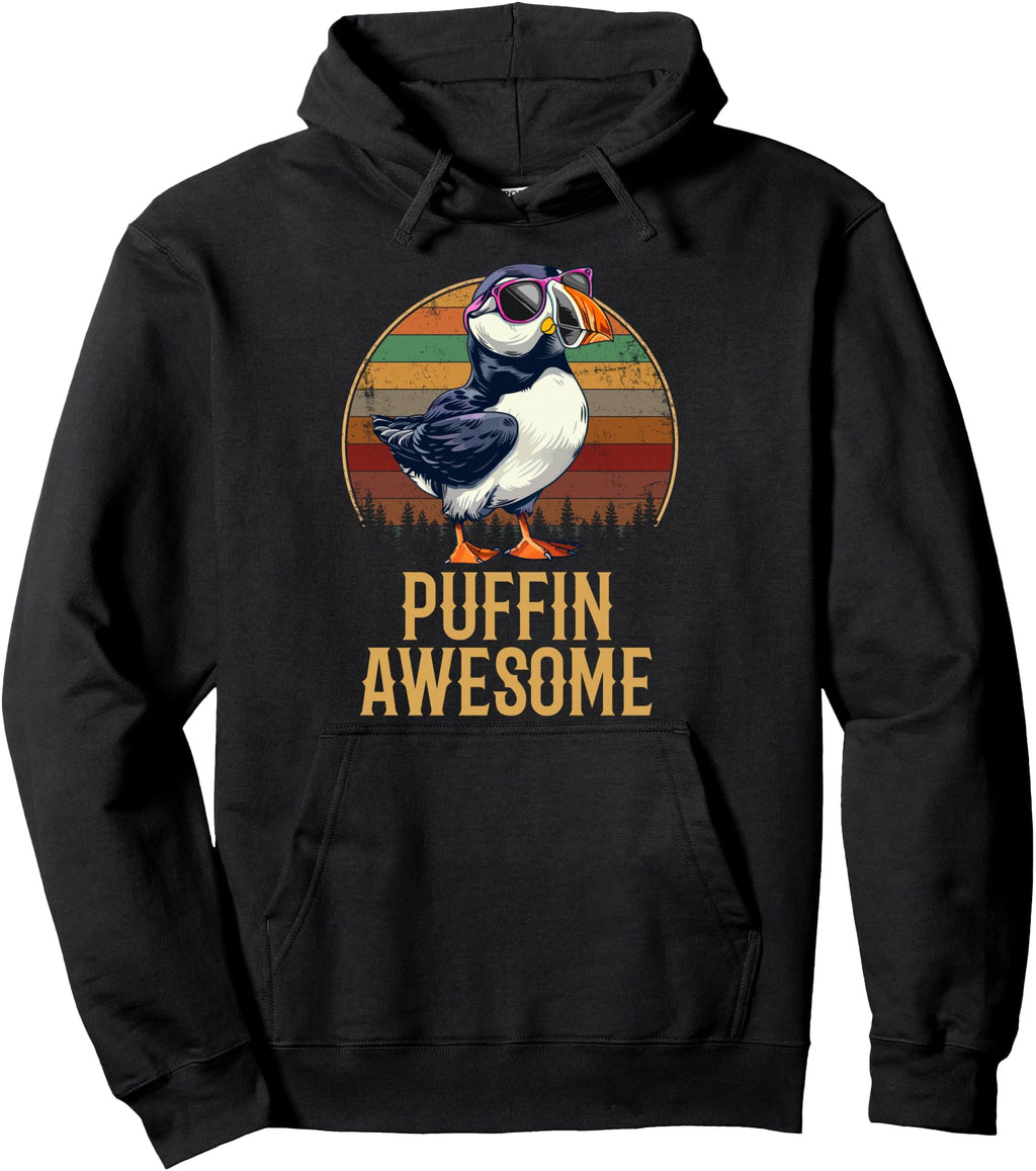 Authentic Puffin Awesome Puffin Rare T-Shirt - Aesthetic Graphic for Adults - T-Shirt, Sweatshirt, Hoodie