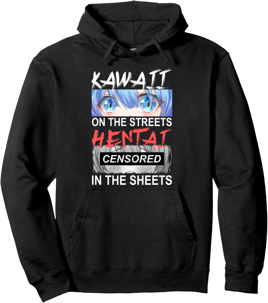Kawaii Streets Hentai Sheets Anime T-Shirt - Custom Art Print Unisex - T-Shirt, Sweatshirt, Hoodie