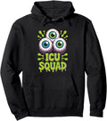 Icu Squad Eyeball Halloween Costume T-Shirt - Trendy Graphic for Adults - T-Shirt, Sweatshirt, Hoodie