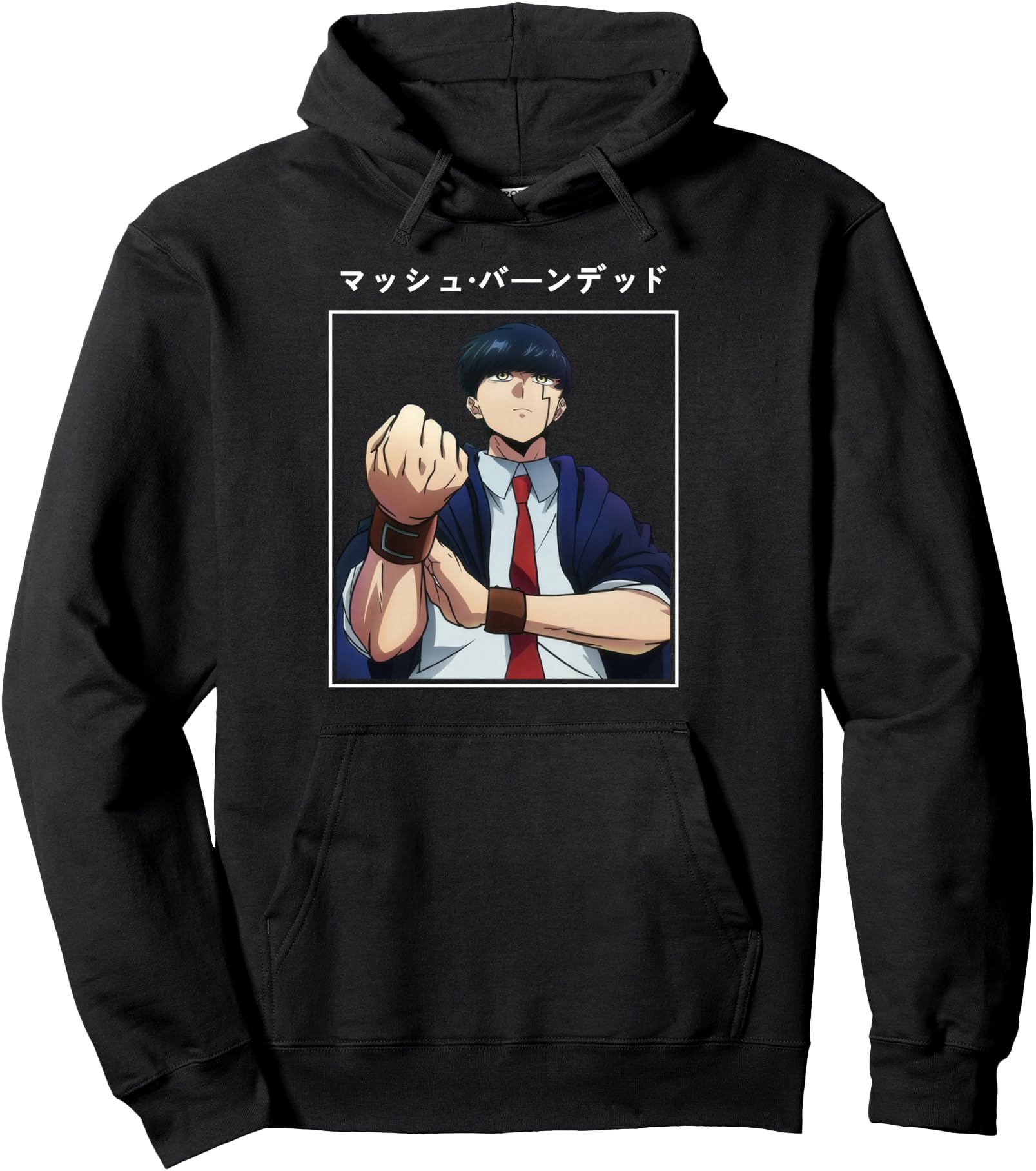 Mash Burnedead Muscles Anime Magic Manga T-Shirt - Novelty Apparel Unisex - T-Shirt, Sweatshirt, Hoodie