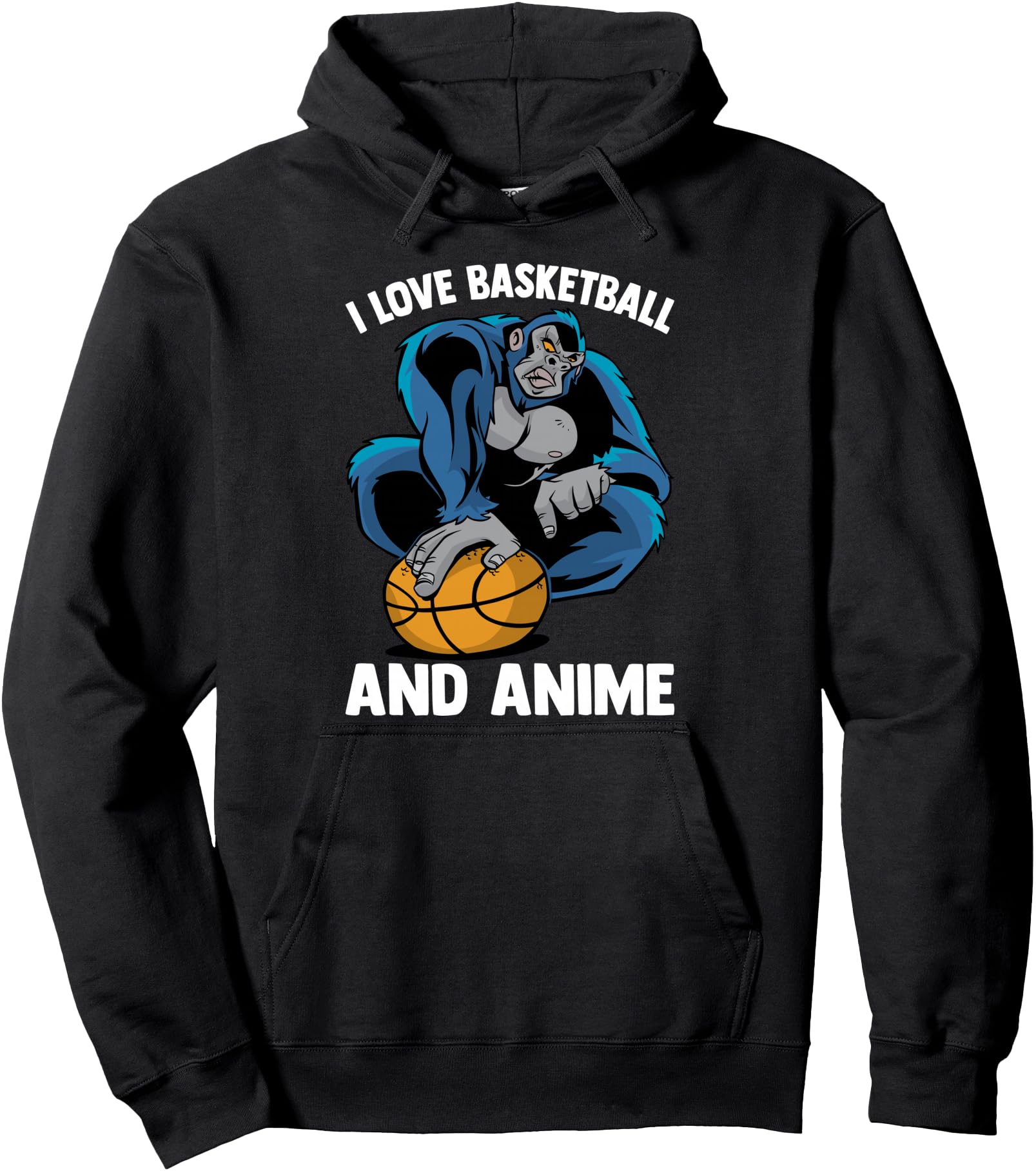 Exclusive Kawaii Monkeys I Love Sweatshirt - Trendy Graphic Men Women - T-Shirt, Sweatshirt, Hoodie