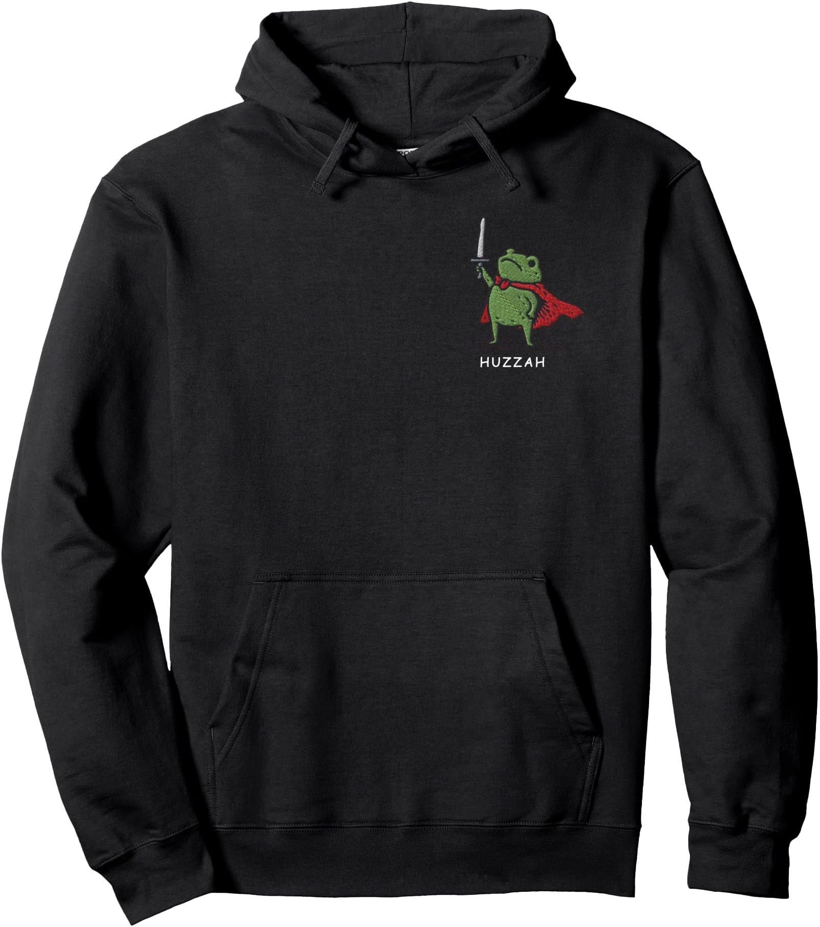 Exclusive Huzzah Frog Knight Sweatshirt - Aesthetic Graphic Men Women - T-Shirt, Sweatshirt, Hoodie