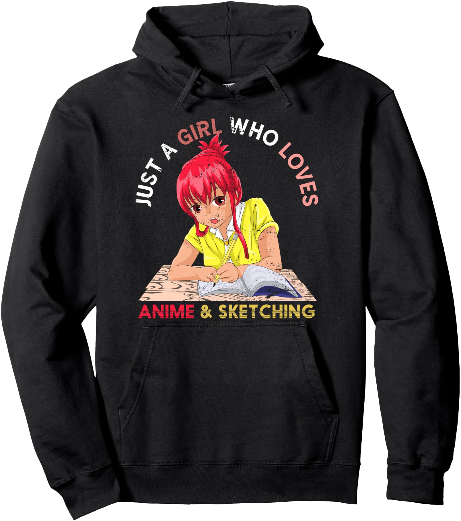 Exclusive Kawaii Sketching Doodling T-Shirt - Streetwear Style for Adults - T-Shirt, Sweatshirt, Hoodie