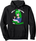 Handcrafted Just Who Loves Anime And Sweatshirt - Custom Art Print Unisex - T-Shirt, Sweatshirt, Hoodie