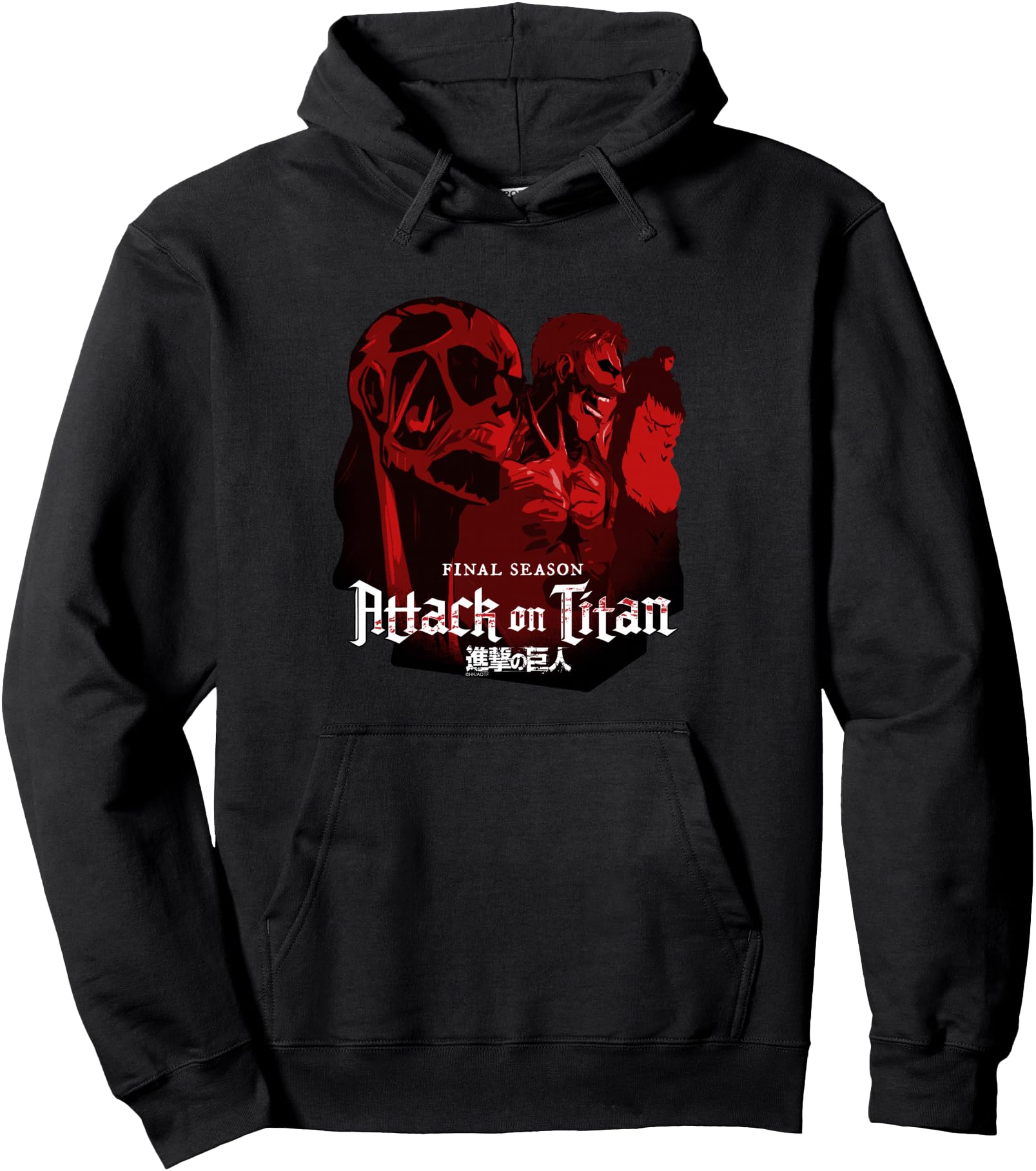 Exclusive Attack Titan Season 4 Eye Catch Hoodie - Trendy Graphic Unisex - T-Shirt, Sweatshirt, Hoodie