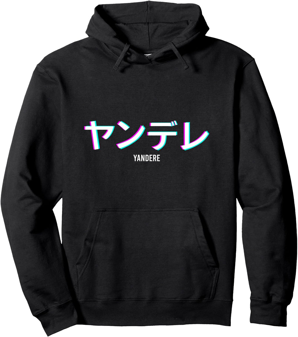 Handcrafted Yandere Vaporwave Hoodie - Casual Everyday Wear for Adults - T-Shirt, Sweatshirt, Hoodie