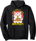 I Just Really Love Ramen Anime Cat T-Shirt - Aesthetic Graphic Men Women - T-Shirt, Sweatshirt, Hoodie