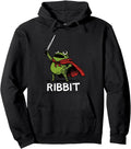 Ribbit Frog Knight Sword Meme T-Shirt - Aesthetic Graphic Men Women - T-Shirt, Sweatshirt, Hoodie