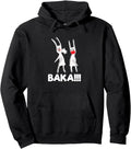 Authentic Baka Anime Japanese Japanese Hoodie - Aesthetic Graphic Unisex - T-Shirt, Sweatshirt, Hoodie