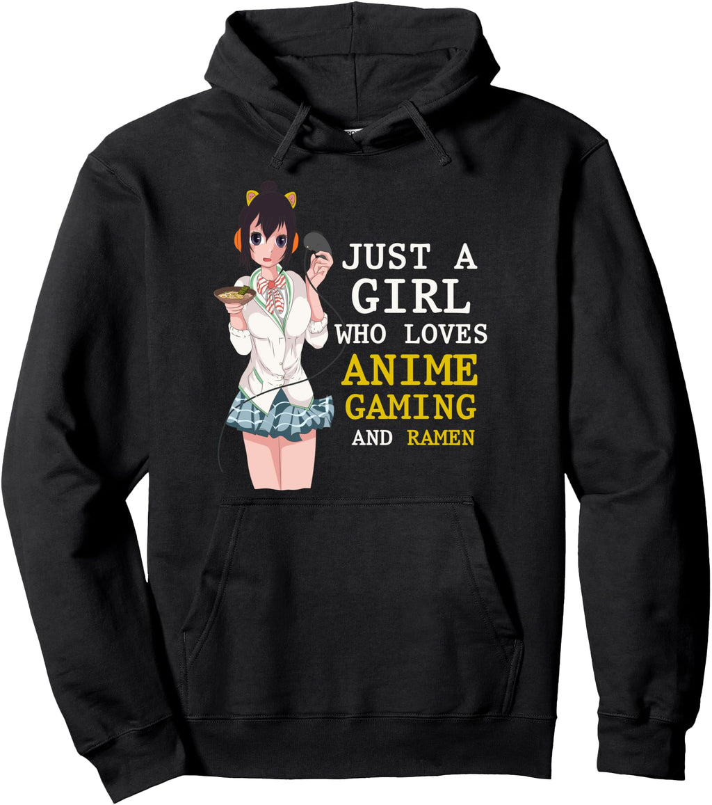 Just Who Loves Anime Gaming And T-Shirt - Minimalist Print for Adults - T-Shirt, Sweatshirt, Hoodie