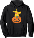 Pok Mon Halloween Pikachu Pumpkin T-Shirt - Casual Everyday Wear Unisex - T-Shirt, Sweatshirt, Hoodie