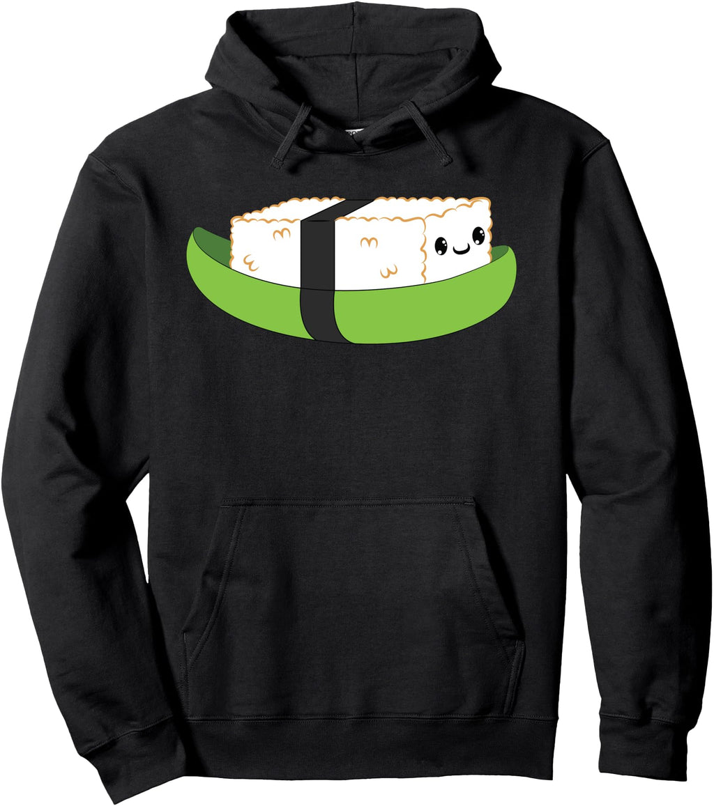 Sushi Nigiri Vegan Avocado Boat T-Shirt - Aesthetic Graphic for Adults - T-Shirt, Sweatshirt, Hoodie