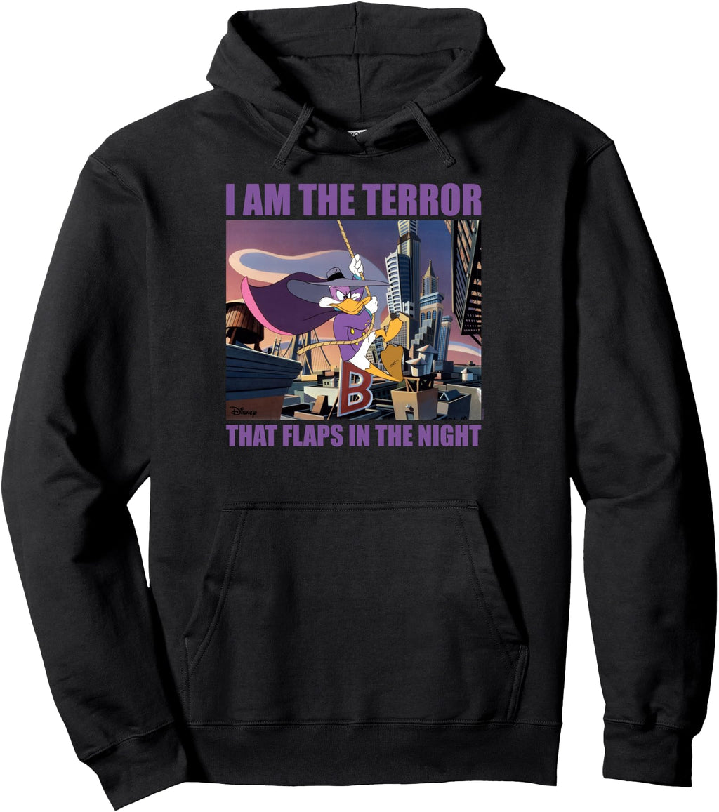 Darkwing Duck Darkwing Duck Terror T-Shirt - Minimalist Print for Adults - T-Shirt, Sweatshirt, Hoodie