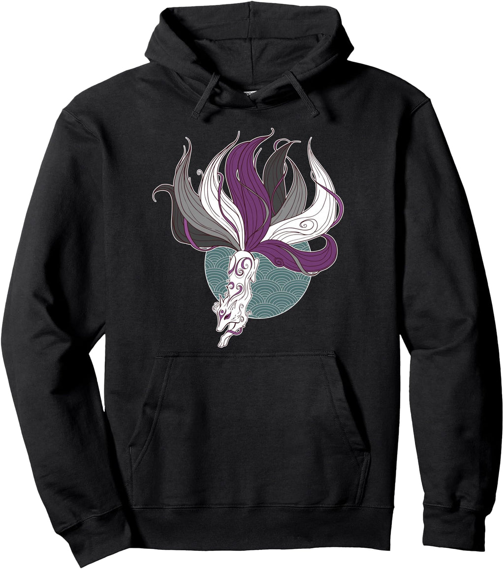 Handcrafted Asexual Kitsune Ace Sweatshirt - Novelty Apparel Men Women - T-Shirt, Sweatshirt, Hoodie