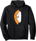 Original Kawaii Sushi Hugging Salmon T-Shirt - Casual Everyday Wear Unisex - T-Shirt, Sweatshirt, Hoodie