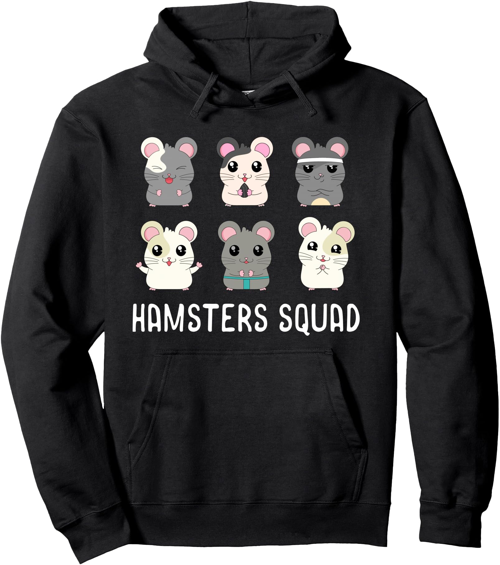 Exclusive Hamster Hamsters Squad T-Shirt - Fun Novelty Design Men Women - T-Shirt, Sweatshirt, Hoodie