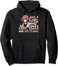 Original Just Who Loves Anime Ramen And T-Shirt - Aesthetic Graphic Unisex - T-Shirt, Sweatshirt, Hoodie