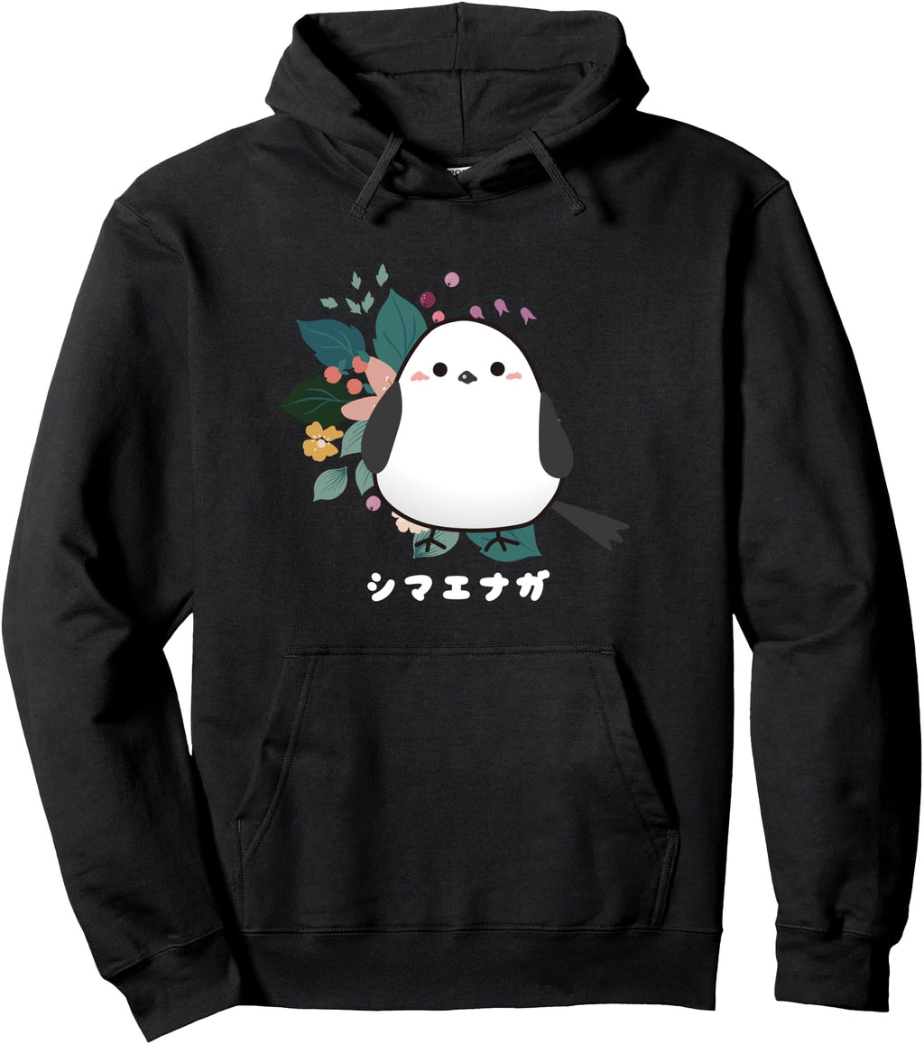 Shima Enaga Bird Flower Wild Bird Japan T-Shirt - Unique Graphic Men Women - T-Shirt, Sweatshirt, Hoodie