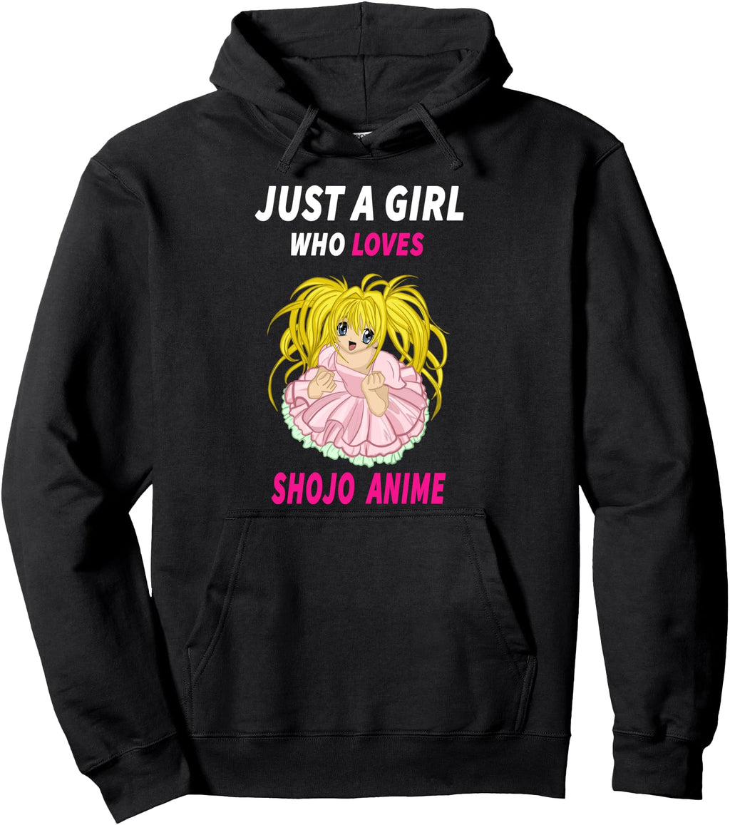 Just Who Loves Shojo Anime Rare T-Shirt - Trendy Graphic for Adults - T-Shirt, Sweatshirt, Hoodie