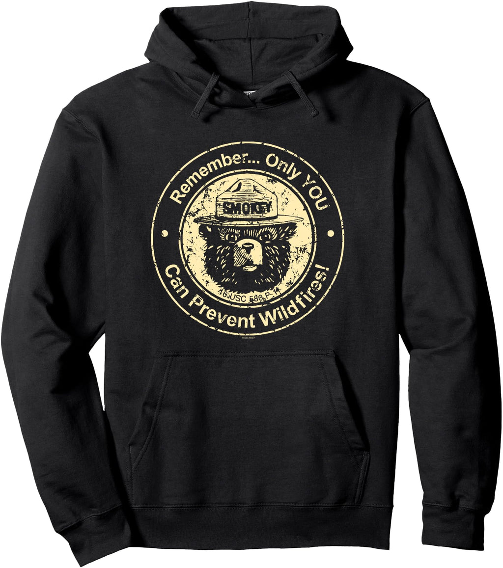 Handcrafted Smokey Bear Only You Can T-Shirt - Unique Graphic for Adults - T-Shirt, Sweatshirt, Hoodie