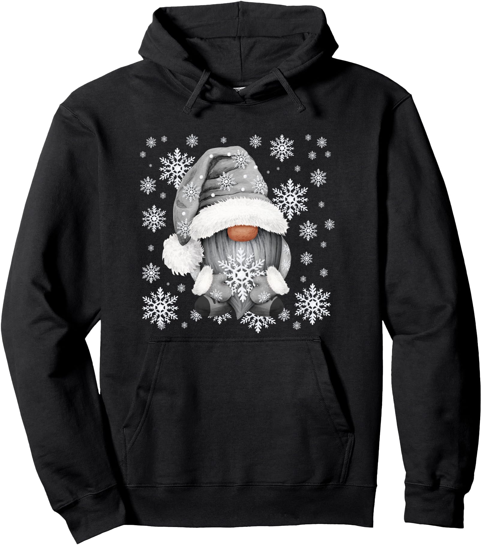 Original Grey Goth Gnome T-Shirt - Casual Everyday Wear for Adults - T-Shirt, Sweatshirt, Hoodie