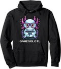 Authentic Gamer Axolotl Gamesolotl Sweatshirt - Trendy Graphic for Adults - T-Shirt, Sweatshirt, Hoodie