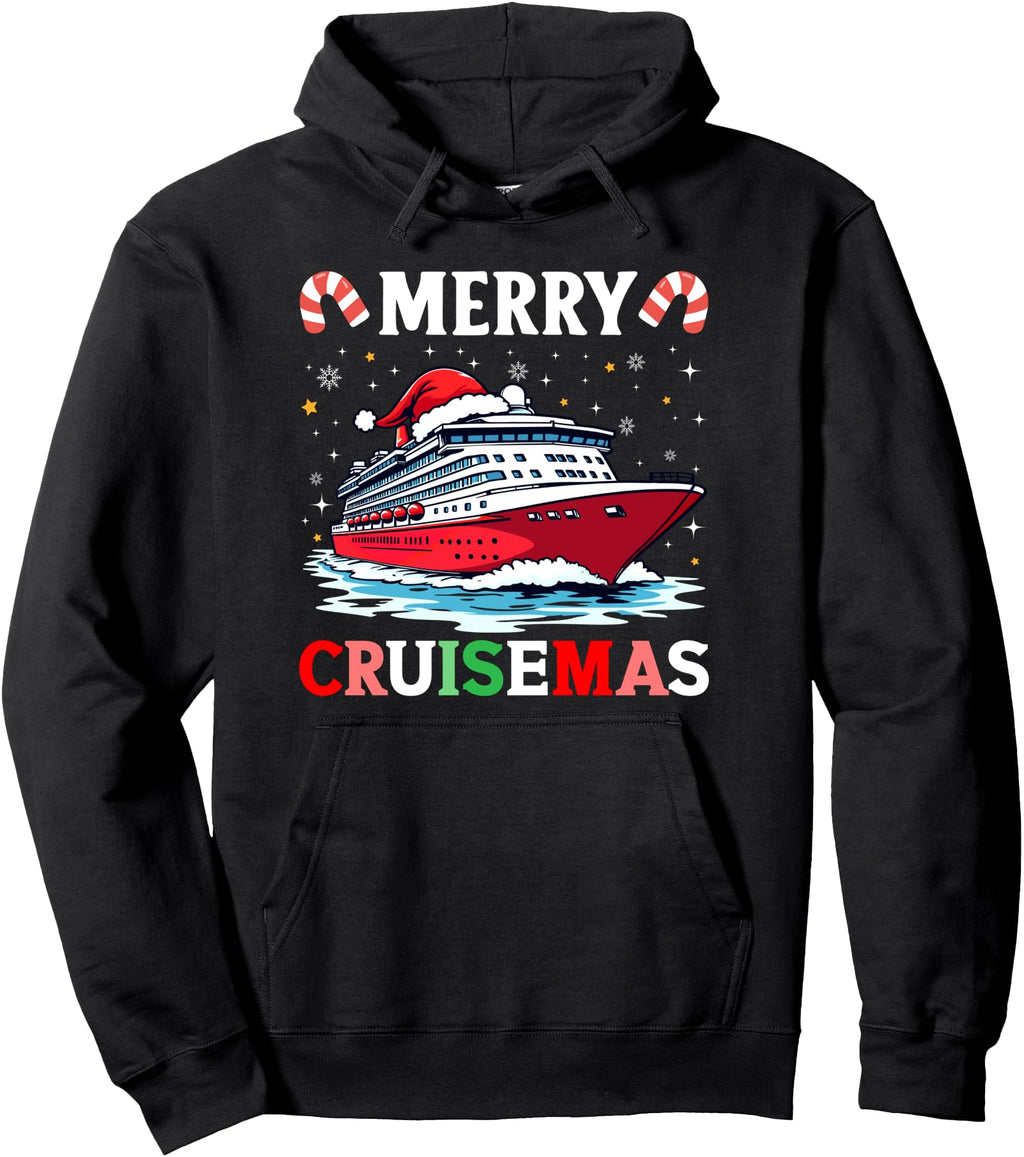 Exclusive Merry Cruise Mas Family Santa T-Shirt - Graphic Print Men Women - T-Shirt, Sweatshirt, Hoodie