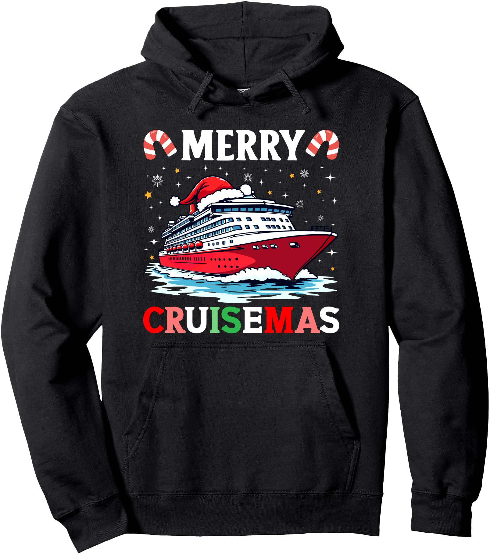 Exclusive Merry Cruise Mas Family Santa T-Shirt - Graphic Print Men Women - T-Shirt, Sweatshirt, Hoodie