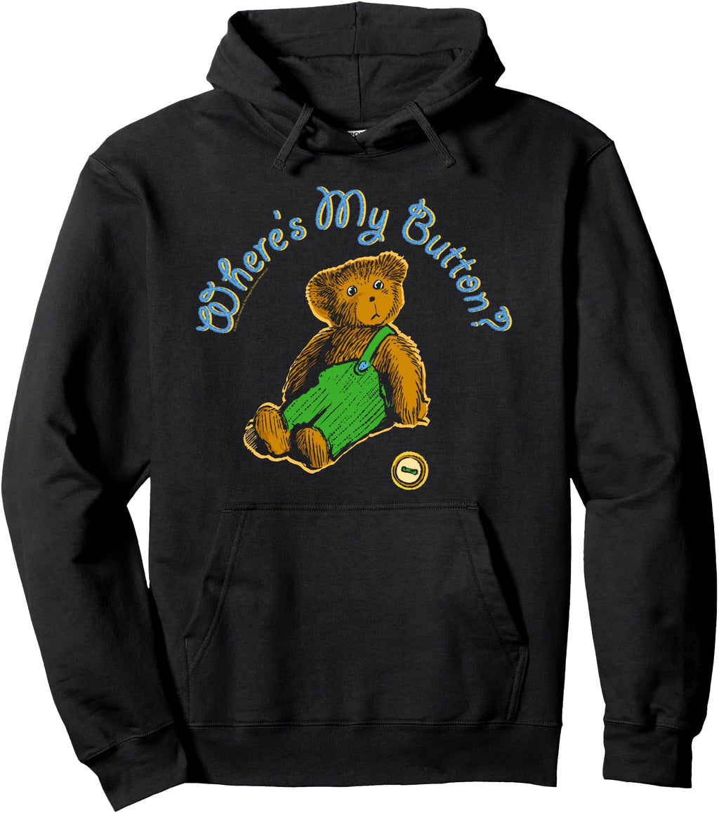 Original Corduroy Where S My Button T-Shirt - Minimalist Print for Adults - T-Shirt, Sweatshirt, Hoodie