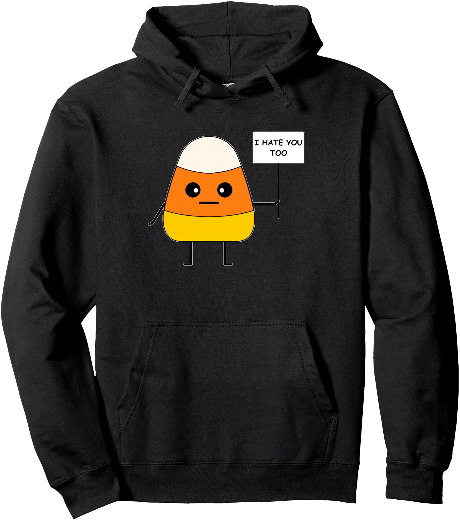 Candy Corn I Hate You Too Team Sweatshirt - Custom Art Print Men Women - T-Shirt, Sweatshirt, Hoodie