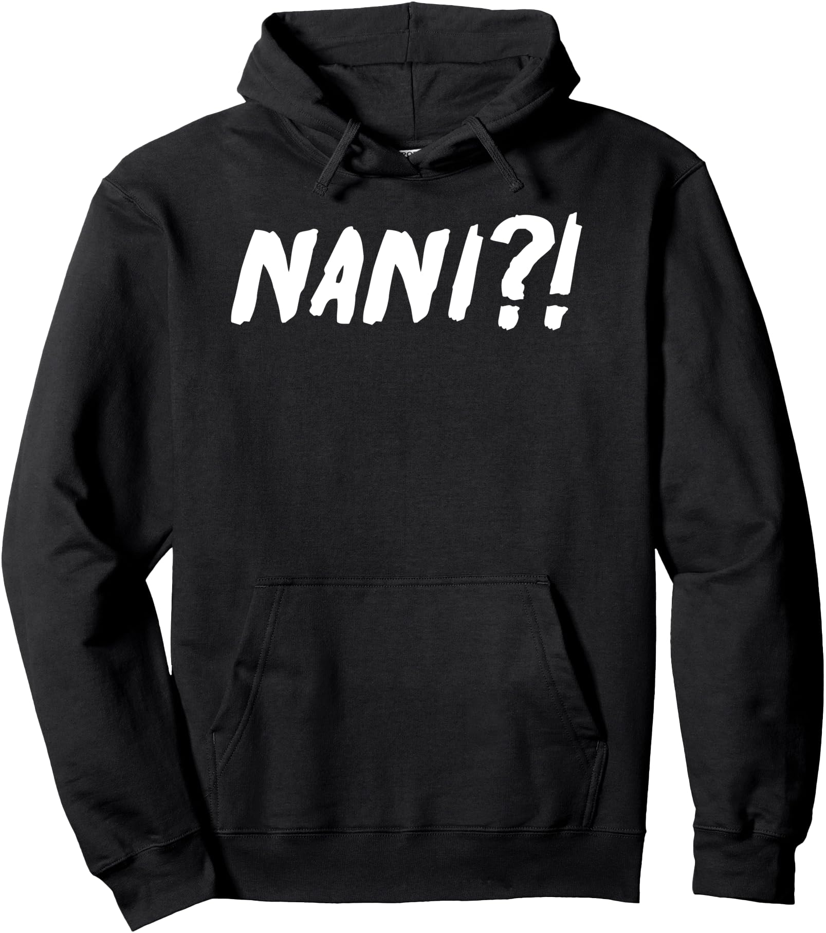 Nani Japanese Anime Kanji Rare T-Shirt - Fun Novelty Design for Adults - T-Shirt, Sweatshirt, Hoodie
