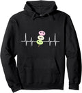 Authentic Heartbeat Kawaii Dango Japanese Hoodie - Trendy Graphic Unisex - T-Shirt, Sweatshirt, Hoodie