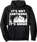 Teen Anime Weeb It S Not Cartoons It S Hoodie - Custom Art Print Men Women - T-Shirt, Sweatshirt, Hoodie