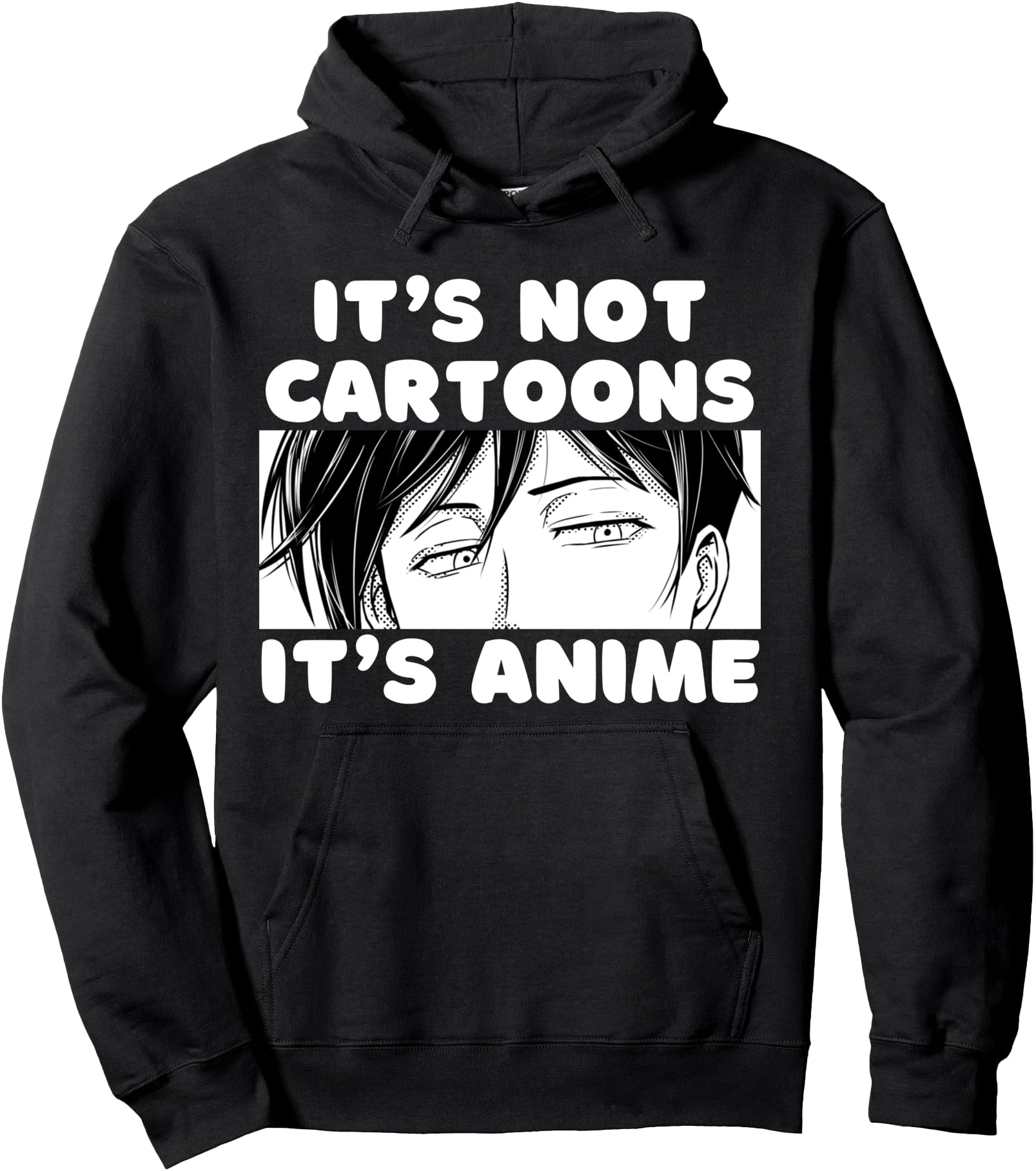 Teen Anime Weeb It S Not Cartoons It S Hoodie - Custom Art Print Men Women - T-Shirt, Sweatshirt, Hoodie