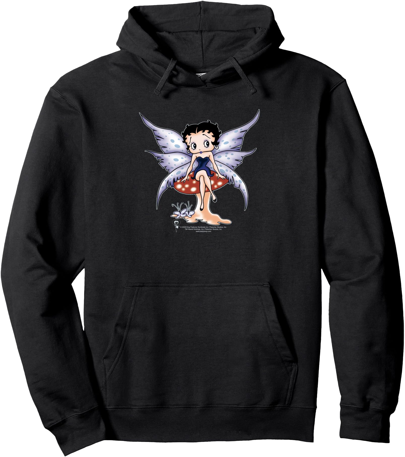 Authentic Betty Boop Mushroom Fairy T-Shirt - Trendy Graphic for Adults - T-Shirt, Sweatshirt, Hoodie