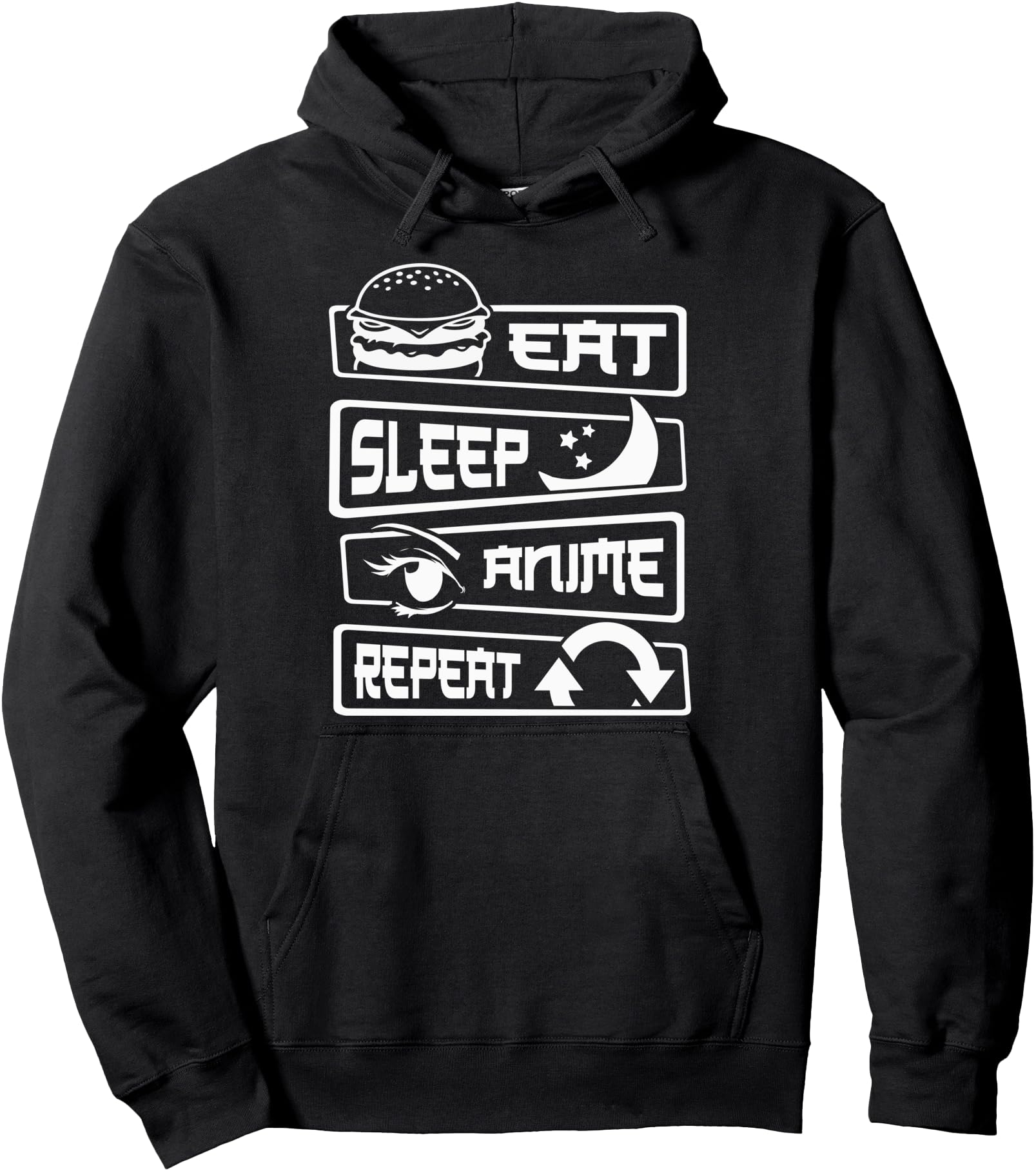 Exclusive Japan Manga Anime Eat Sleep T-Shirt - Unique Graphic for Adults - T-Shirt, Sweatshirt, Hoodie