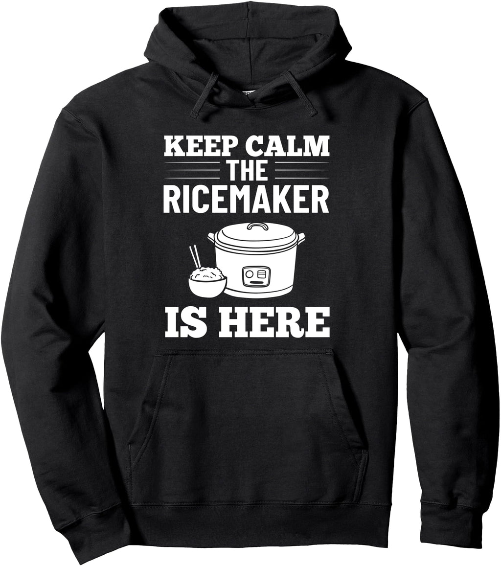 Rice Cooker Maker Japanese Bowl Pot Hoodie - Minimalist Print Men Women - T-Shirt, Sweatshirt, Hoodie