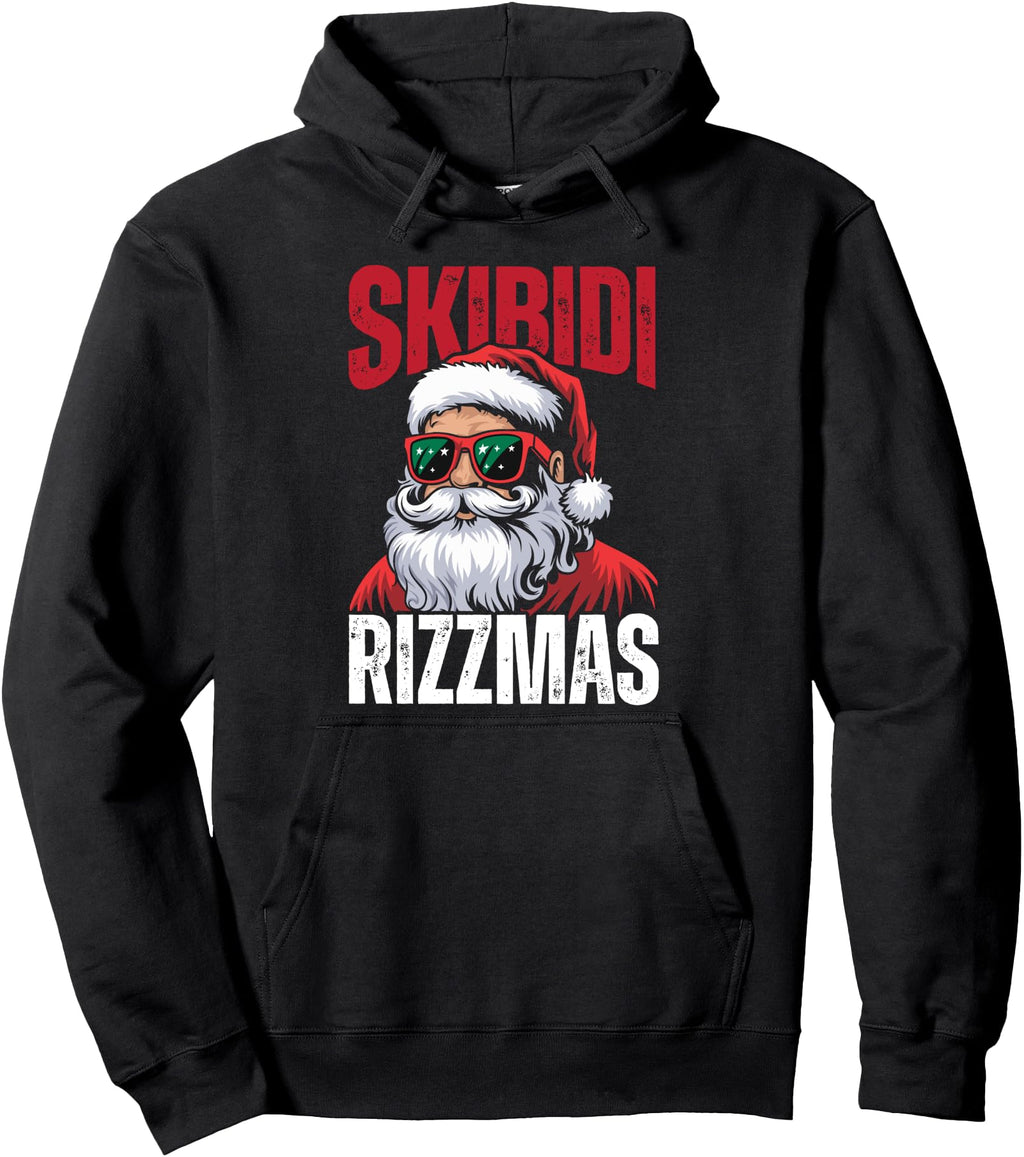 Original Skibidi Rizzmas Rizz Santa T-Shirt - Trendy Graphic Men Women - T-Shirt, Sweatshirt, Hoodie
